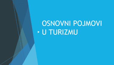 Osnove turizma - obrazovni sadržaj za cijelu godinu