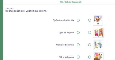 Miš,Božidar Prosenjak - provjera (prilagođeno učenicima s teškoćama u razvoju)