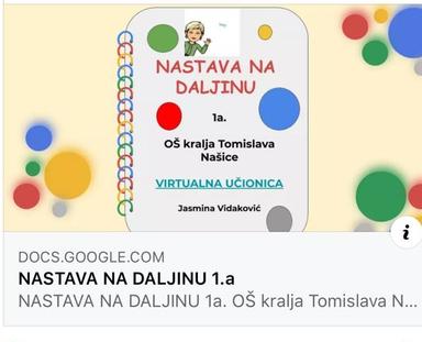 NASTAVA NA DALJINU
