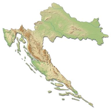 Kartografska vježba - Hrvatska