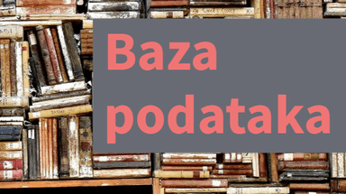 Baza podataka i MS Access