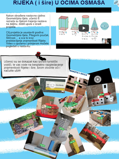 PROJEKT: Rijeka ( i šire) u očima osmaša