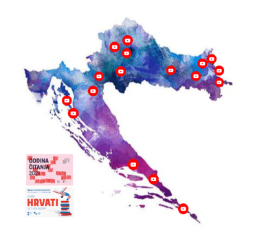 Interaktivna karta Poetska razglednica Hrvatske
