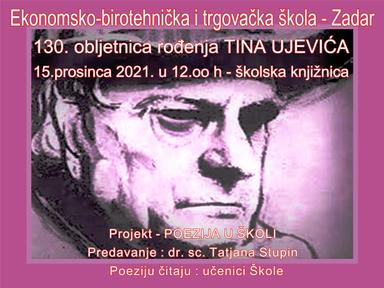 Tin Ujević - 130. obljetnica rođenja hrvatskoga pjesnika