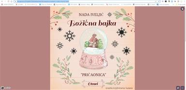 Ususret Božiću s Božićnom bajkom Nade Iveljić - lektira za 2. razred
