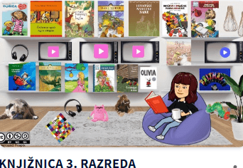 Virtualna knjižnica,  3.razred OŠ