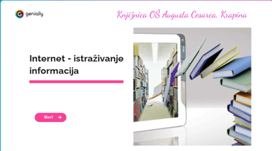 Internet - istraživanje informacija (KIMOO - 6. razred)