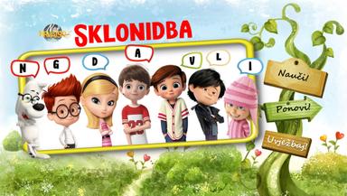 Sklonidba - interaktivni pregled