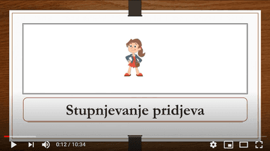 Stupnjevanje pridjeva