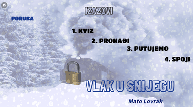 VLAK U SNIJEGU - ESCAPE ROOM