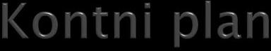 Kontni plan