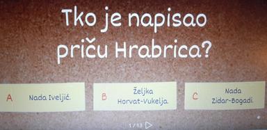 Lektira:Hrabrica,Ž.Horvat-Vukelja