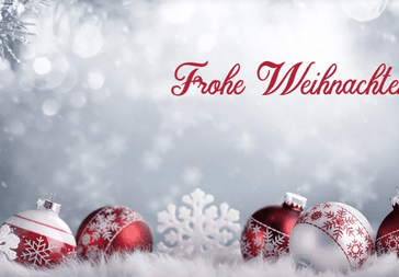 Frohe Weihnachten!