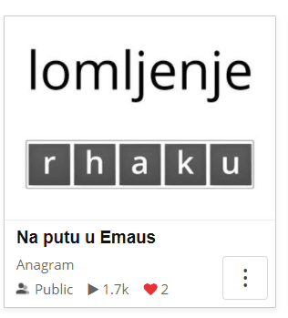 Na putu u Emaus