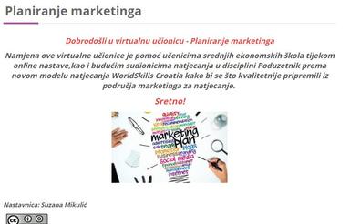 E-kolegij: Planiranje marketinga