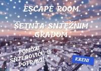 Escape room Šetnja snježnim gradom (Matematika oko nas), 4.r.