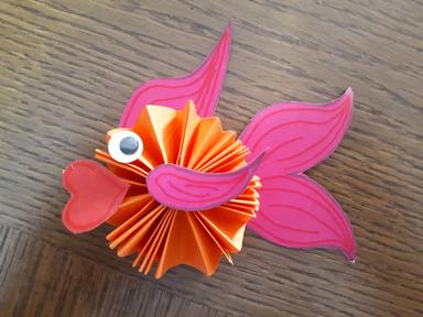 izrada ribica od papira