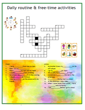Daily routine & free-time activities
