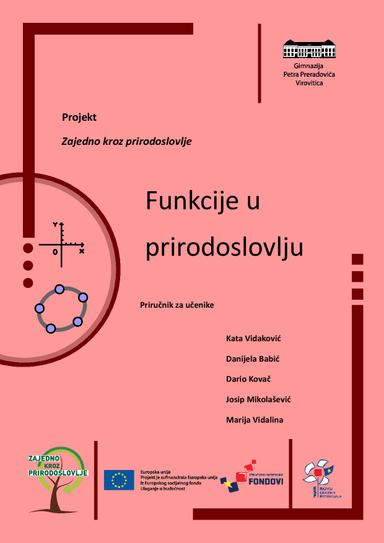 Funkcije u prirodoslovlju - priručnik za učenike