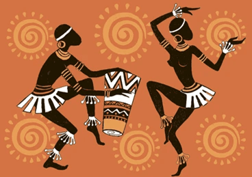 Afričke maske- 3.razred - Likovna kultura