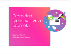 Prometna sredstva i vrste prometa