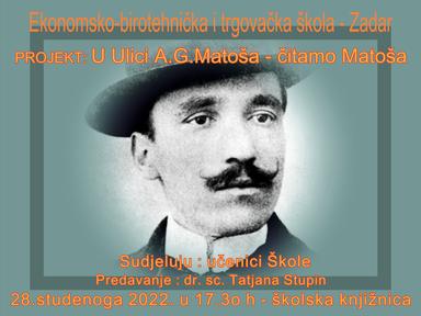 Antun Gustav Matoš - plakat