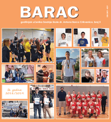 Godišnjak učenika Srednje škole dr. Antuna Barca Crikvenica, broj 5, šk. godina 2018./2019.