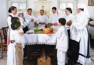 Došašće i Božić- Božić u narodnim običajima