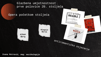 Opera početkom 20. stoljeća