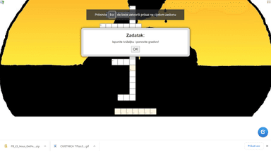 Ići putem Isusova križa-Maslinski vrt KV 4. r OŠ digitalni zadatak