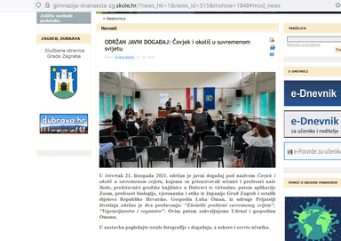 Čovjek i okoliš u suvremenom svijetu