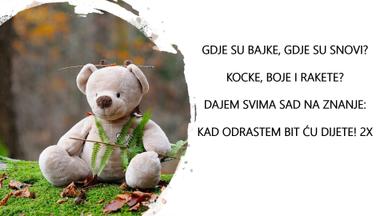 Kad odrastem bit ću dijete, Glazbena kultura, 4. razred