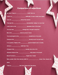 Comparison of adjectives