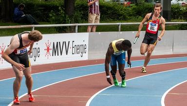 Atletika-štafetno trčanje