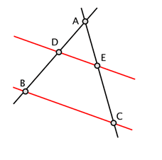 Talesov teorem - projektni zadatak