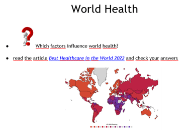World Health - one-pager