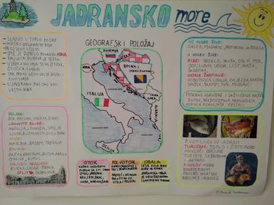 Izrada plakata Jadransko more 
