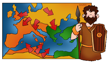 Razvoj Rima, njegova teritorijalna ekspanzija i proces propadanja.