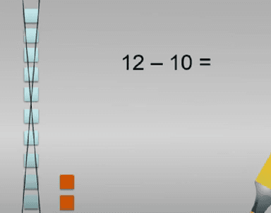 Oduzimanje dvoznamenkastih brojeva (12 - 10)