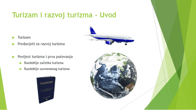 Djelovanja i učinci turizma