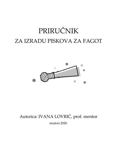 Priručnik za izradu piskova za fagot