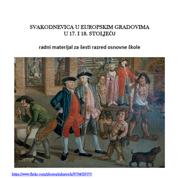 Svakodnevica ueuropskim gradovima u 17. i 18. stoljeću