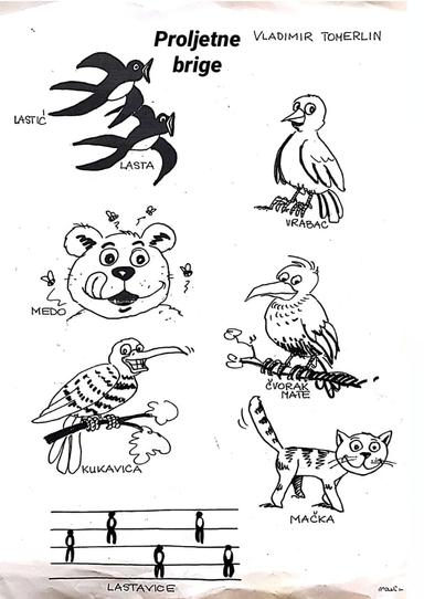 Glazbena priča - Proljetne brige