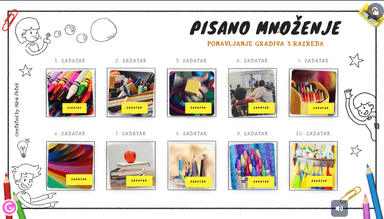 Pisano množenje brojeva