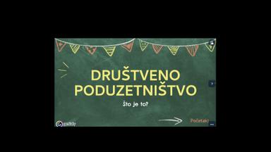 Društveno poduzetništvo